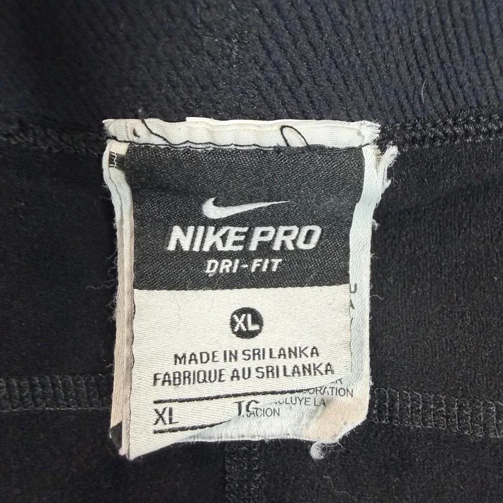 Nike Pro Dri-FIT Womens XL Black Athletic Leggings Training Tights RN56323